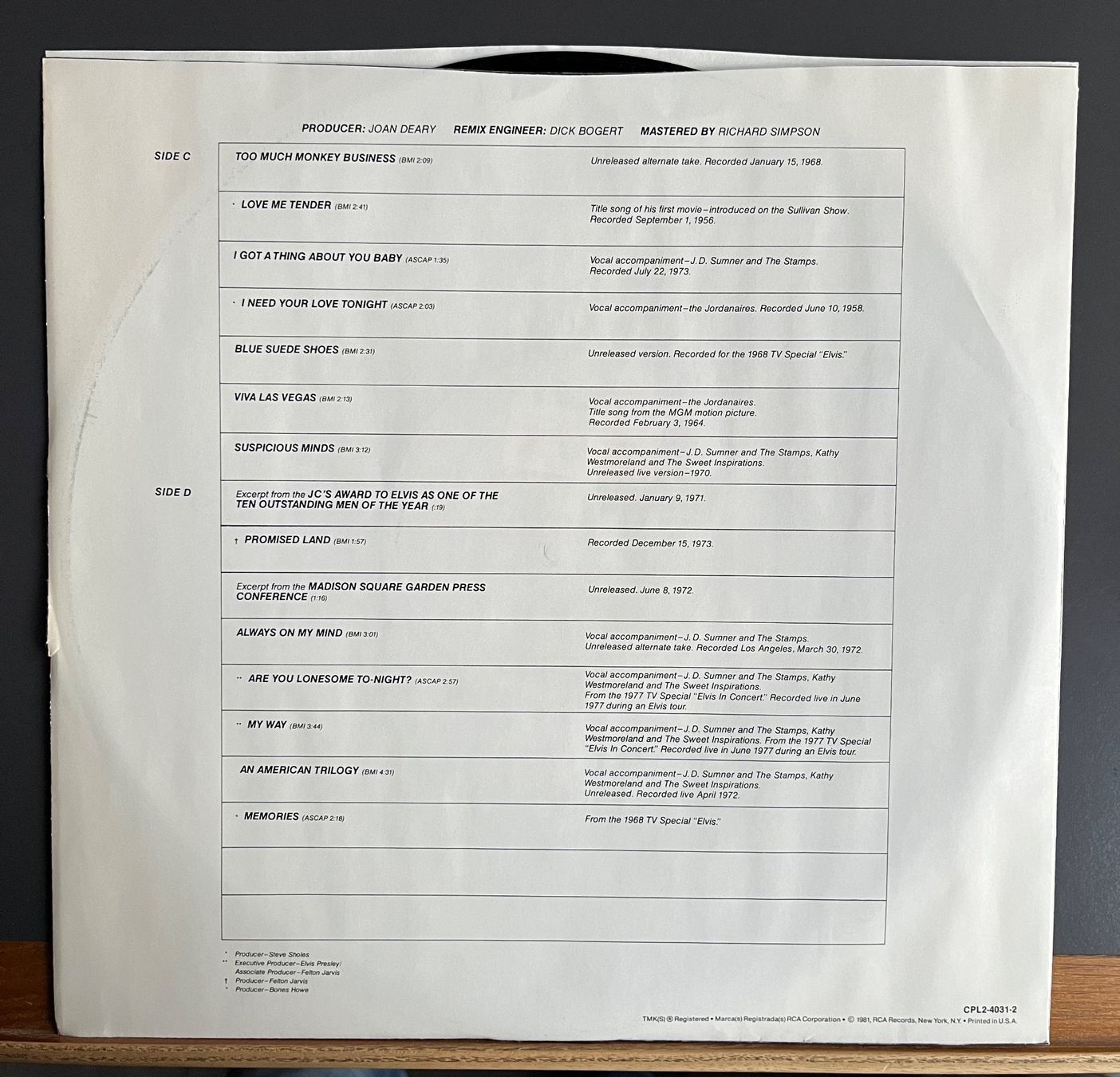 Schallplatten: Elvis Presley - This is Elvis - 2 LPs – Gebraucht aus Muttenz von Golden_Times 5
