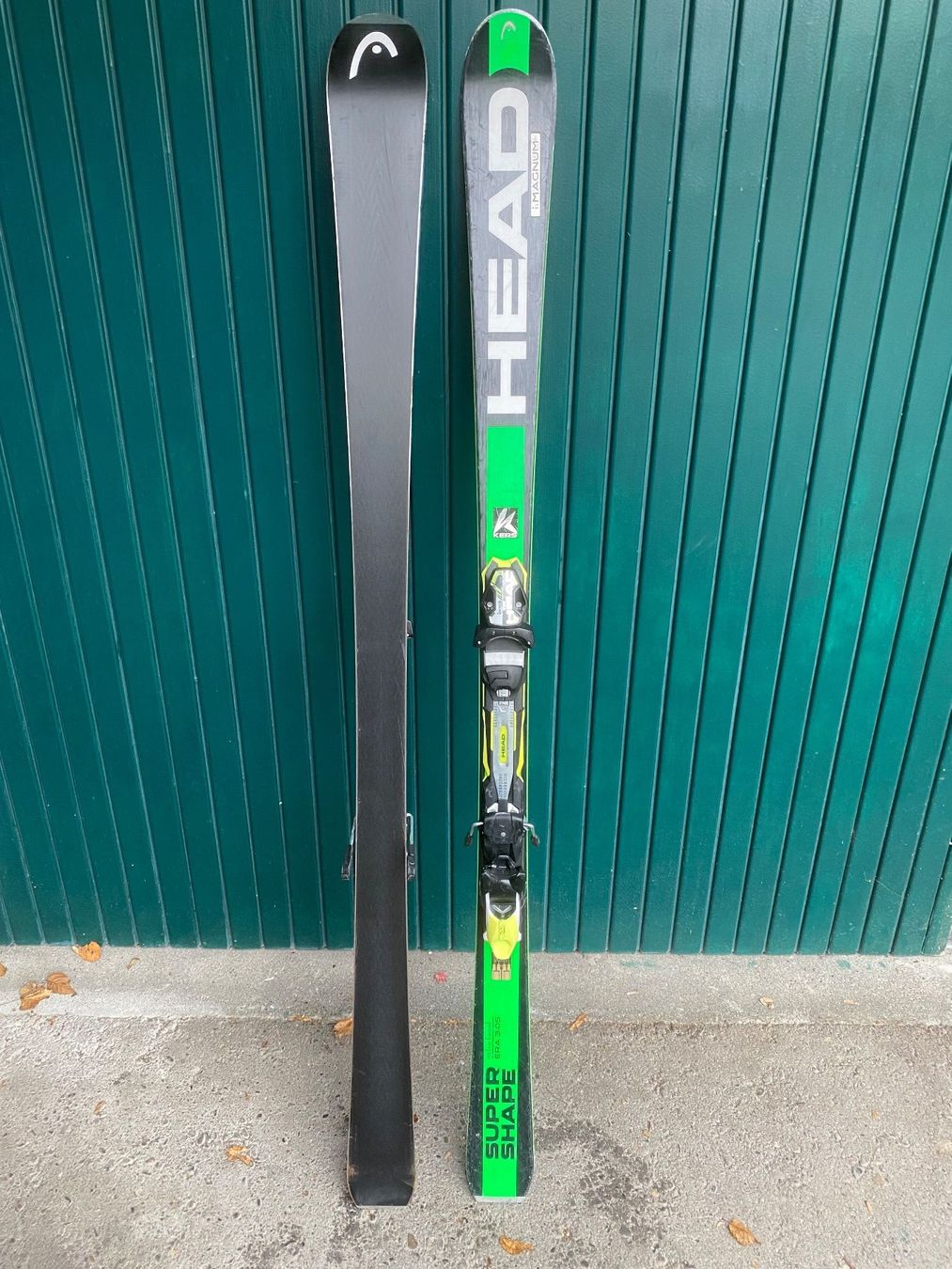 Skis HEAD SUPER SHAPE 150cm + Fixations - Occasion Bon état