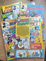 5 Stk Micky Maus Comic, Jahrgang 1991,1993,1994,2020,2022