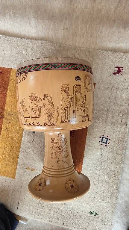 Strumenti musicali: Tombak mit Kamelhaut bespannt, mit Hülle – Usato da Guggisberg venduto da mirjamh03