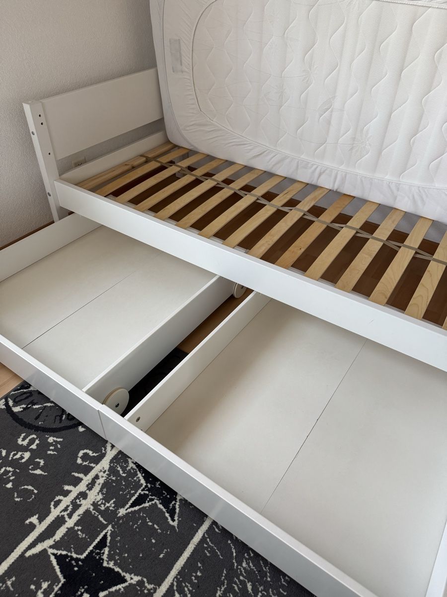 Micasa Letti: Kinderbett Flexa White inkl. Schubladen – Usato da Winterberg ZH venduto da Grischa78 3