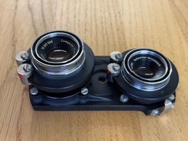 Schneider Kreuznach, Comparon 50/4 + 75/4.5, Vergrösserung
