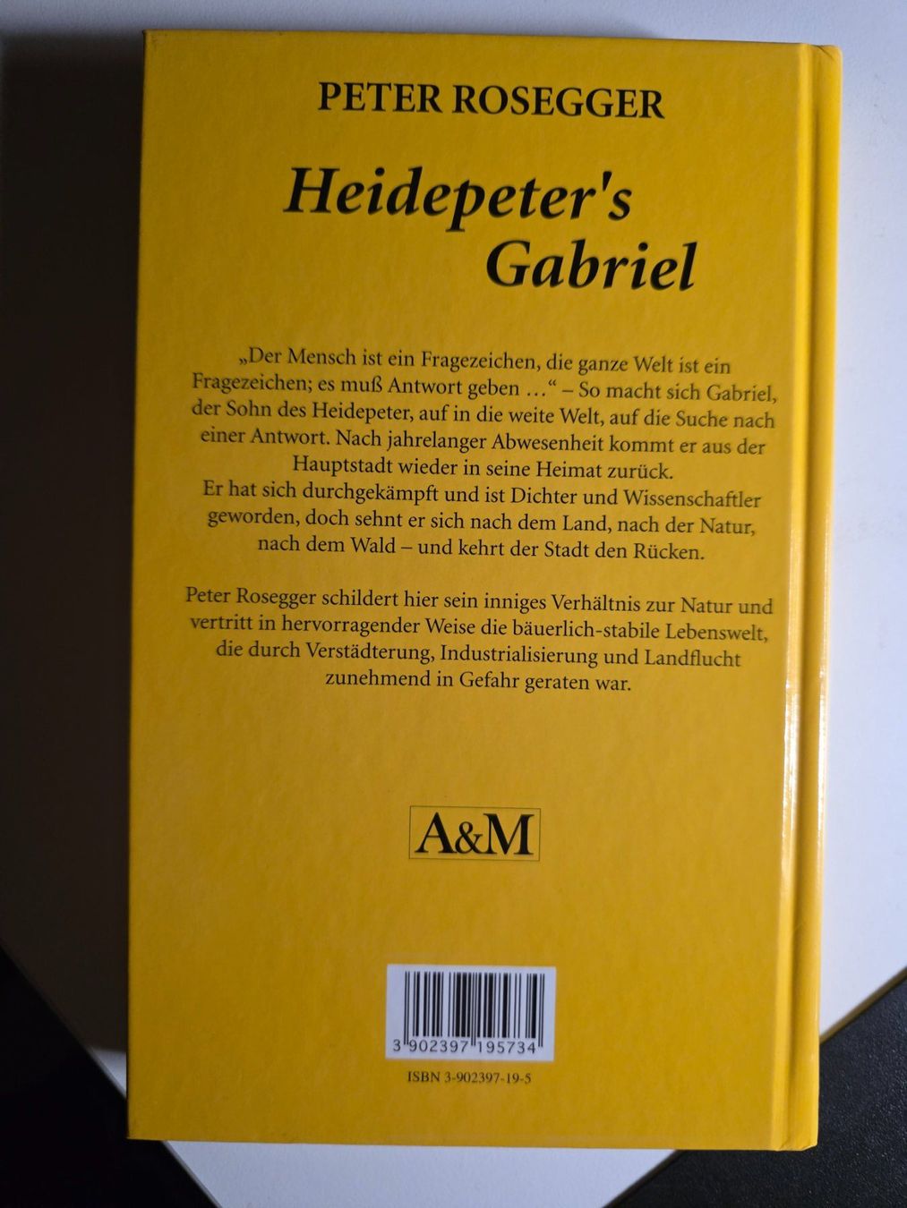 Libri: Heidepeters's Gabriel - Peter Rosegger - 2003 – Nuovo (secondo la descrizione) da Walterswil BE venduto da Lonitti 5