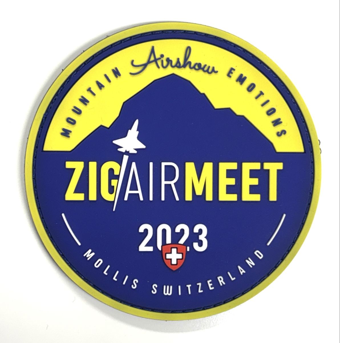 Schweizer Armee Placchette & Badge: Patch Schweizer Luftwaffe Zigairmeet 2023 Armee – Usato da Riedikon venduto da Rokh01