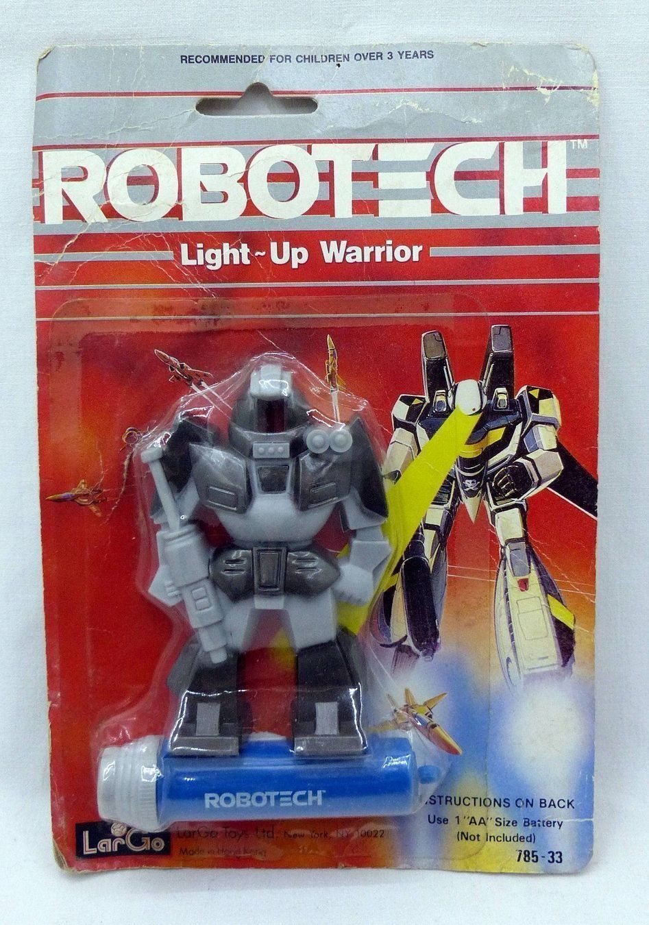 Giochi: ROBOTECH LIGHT UP WARRIOR AND BINOCULAR NEW 1985 USA IMPORT – Nuovo e nell'imballaggio originale da Lugano venduto da YouWantUS 1