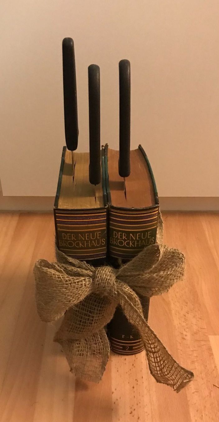 Appareils de cuisine: Messerblock Vintage Brockhaus – D'occasion à Ennetmoos par Tabakfrei