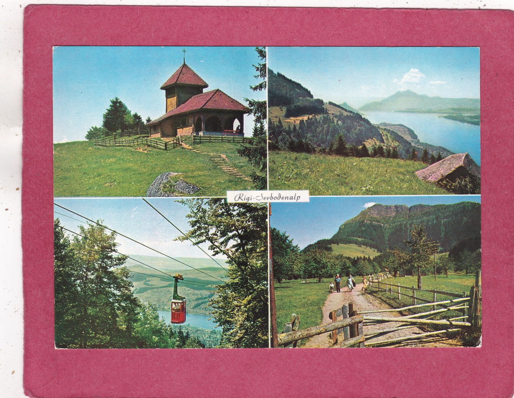 Ansichtskarten: Rigi Seebodenalp – Gebraucht aus Herisau von Lisegrat2008