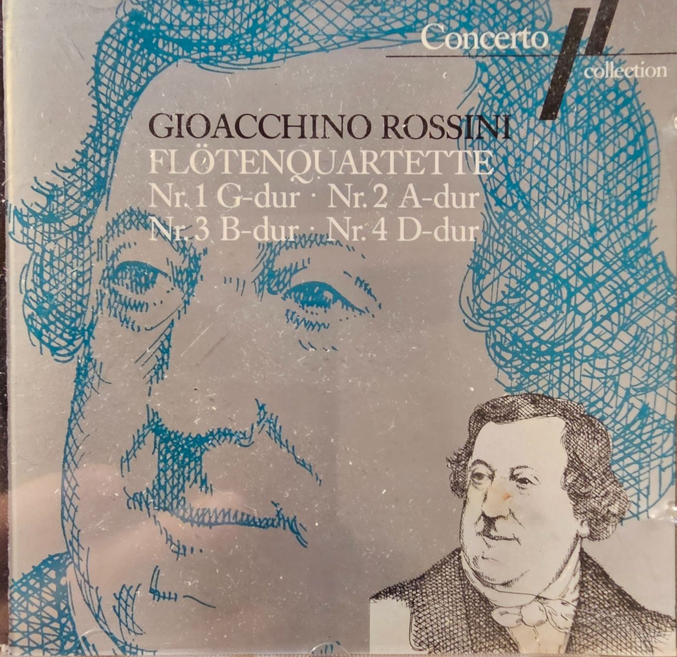 CD: Rossini - Flötenquartette – Usato da Wahlen b. Laufen venduto da Cg10