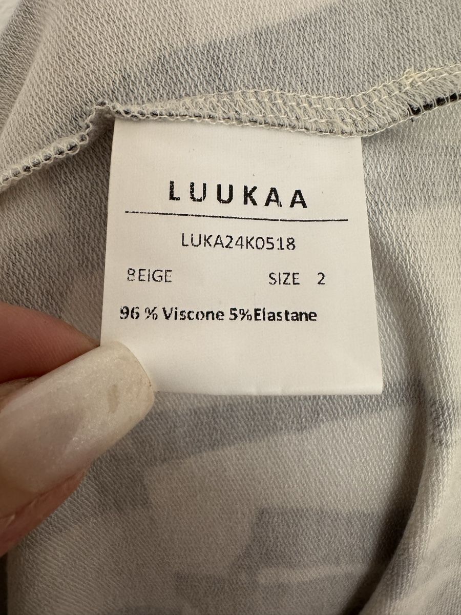 Luukaa Vestiti: Robe LUUKAA à motifs géométriques, taille 2, élégante! – Nuovo e nell'imballaggio originale da Morges venduto da sandy069 4