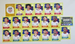 Team USA Komplett! - Panini FIFA WM 2026