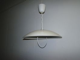 Hängelampe weiss Metall rund schlicht IKEA