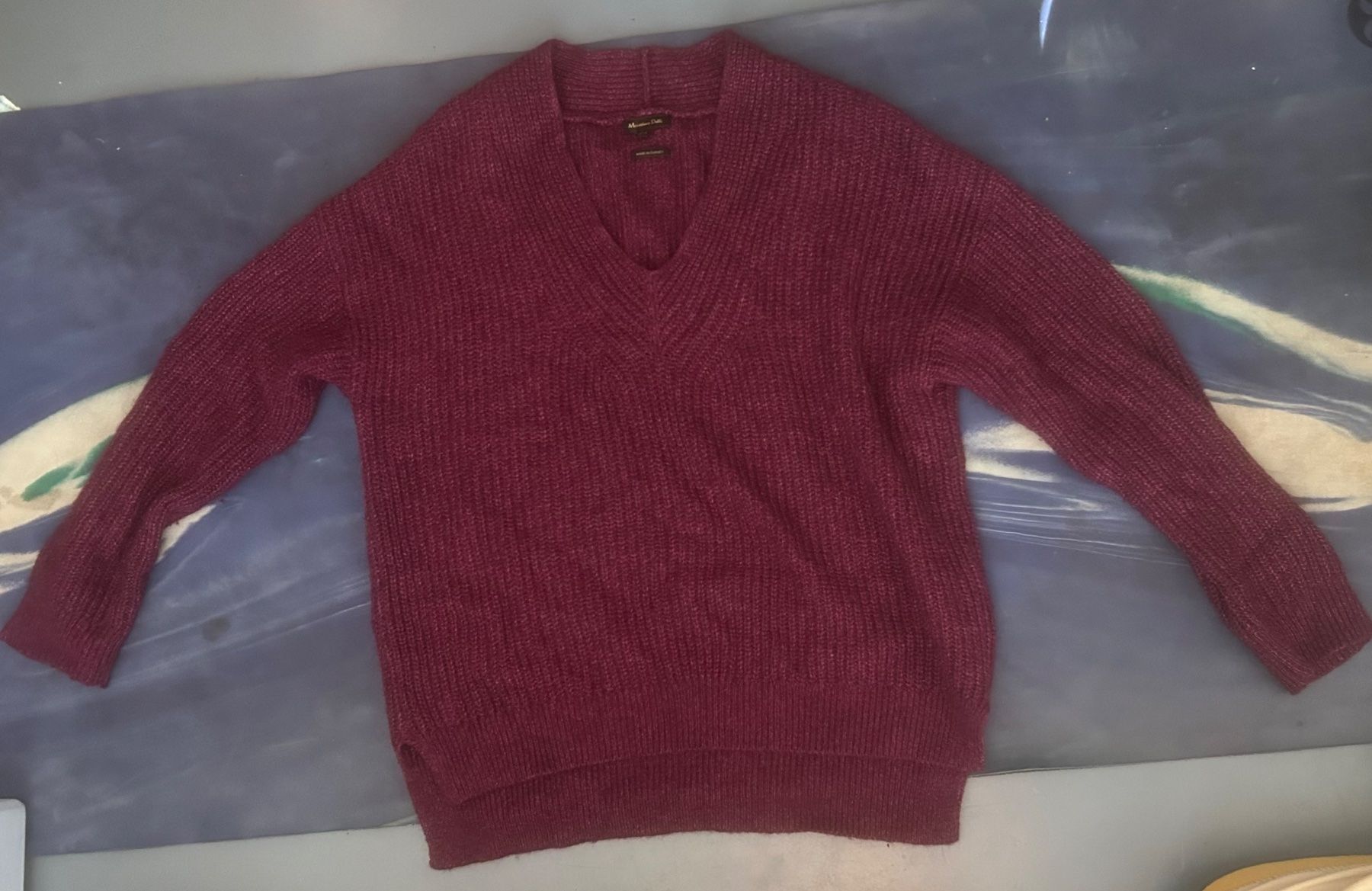 Massimo Dutti Pulls & Sweat-shirts: Massimo dutti lila Pullover – D'occasion à Zürich par uto_5ymk