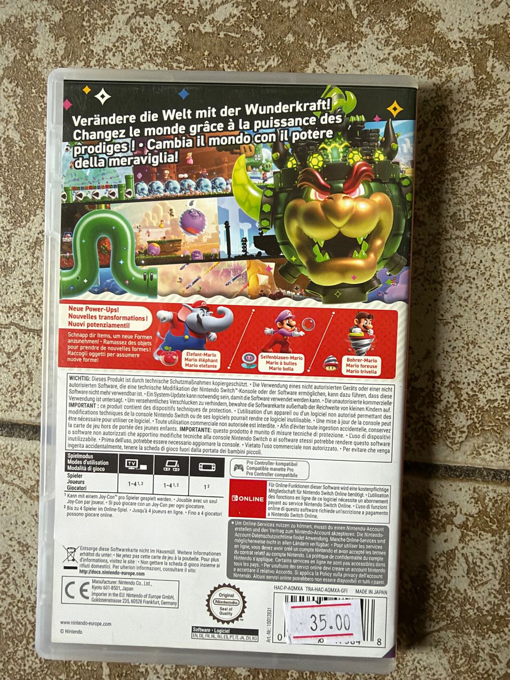 Switch: Super Mario Bros.Wonder (Neu (gemäss Beschreibung)) in Marly ...