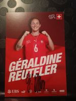 Geraldine Reuteler - handsignierte SFV Karte - ⚽🏆