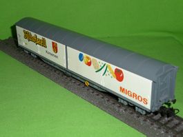 SBB Schiebewandwagen Habils BISCHOFSZELL Hag 74028 WS (2000)