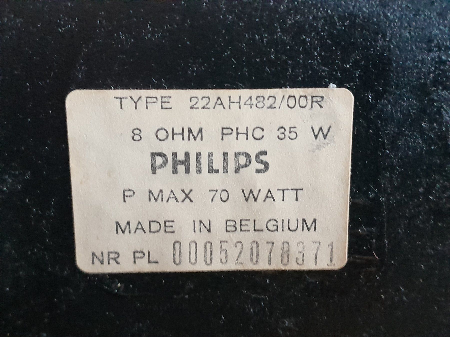 Philips Casse acustiche: Vintage Lautsprecher Phlips 22AH482 – Usato da Hinterforst venduto da duty76 4