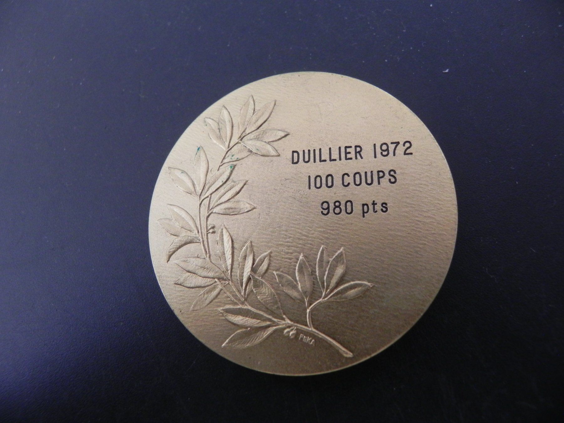 Medaillen: Medaille de Tir 100 coups - 1972 – Gebraucht aus Biel/Bienne von Gogolozi 1