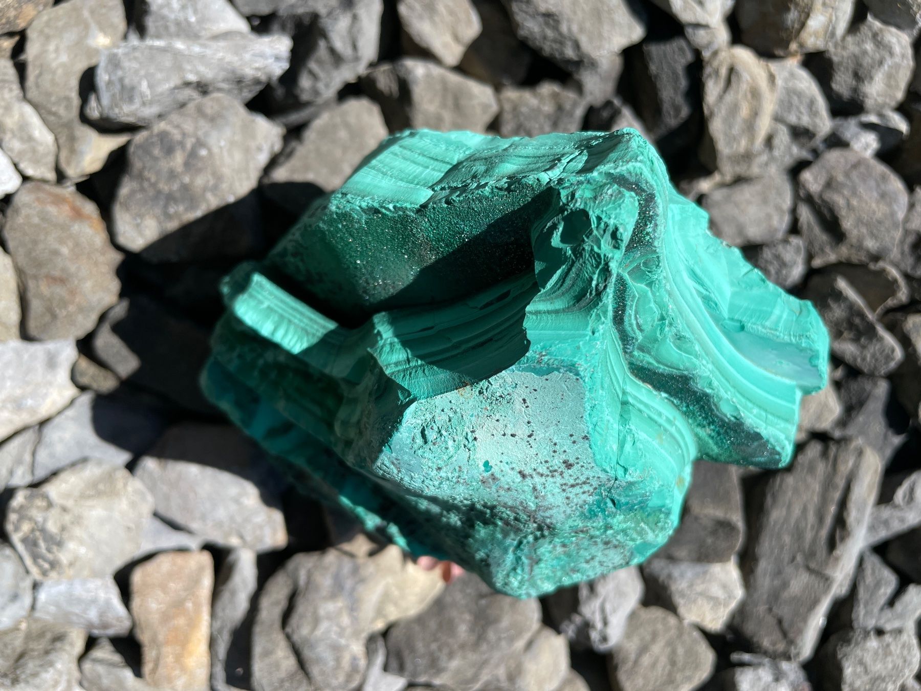 Minerali & Pietre curative: Malachit roh 1,4 kg – Nuovo (secondo la descrizione) da Winkel venduto da cma_df88 6