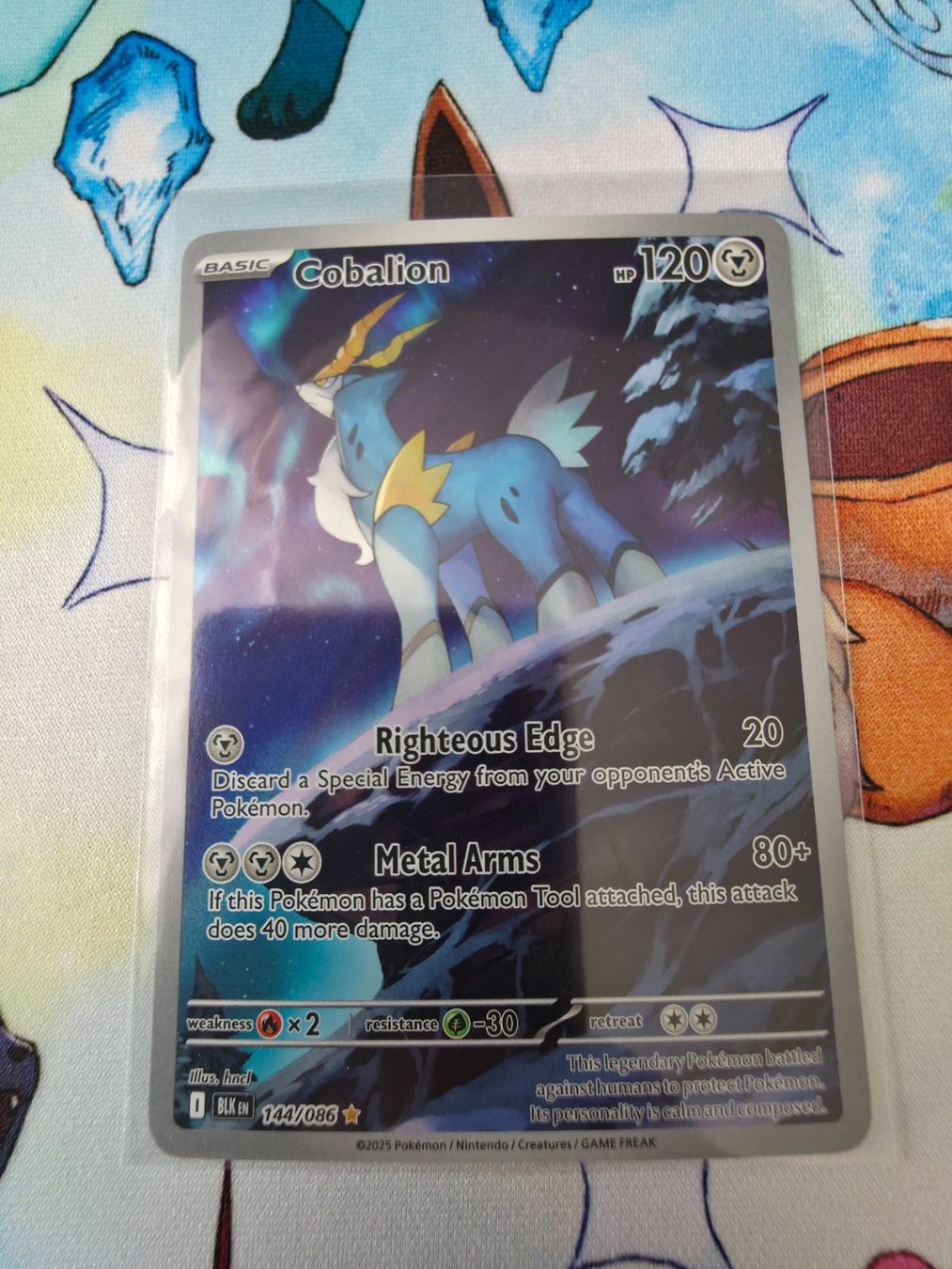 Pokémon Carte collezionabili: Cobalion 144/086 EN - Black Bolt – Nuovo (secondo la descrizione) da Bözberg venduto da blooke