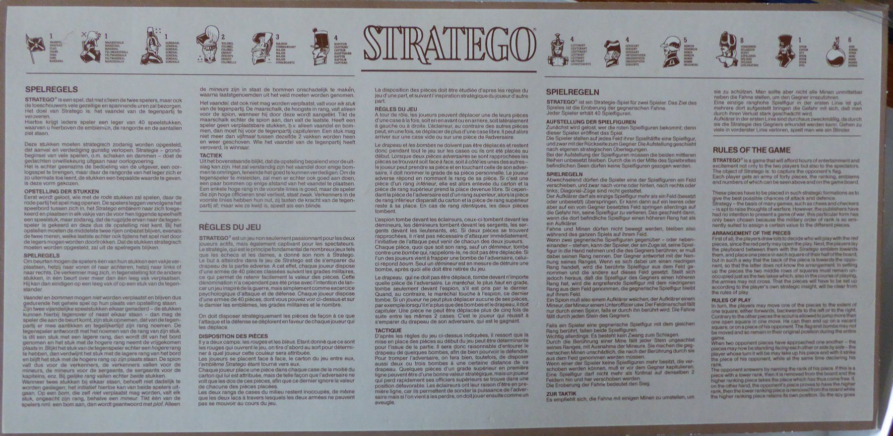 Giochi: Brettspiel Stratego – Usato da Gossau SG venduto da tenerife11 6