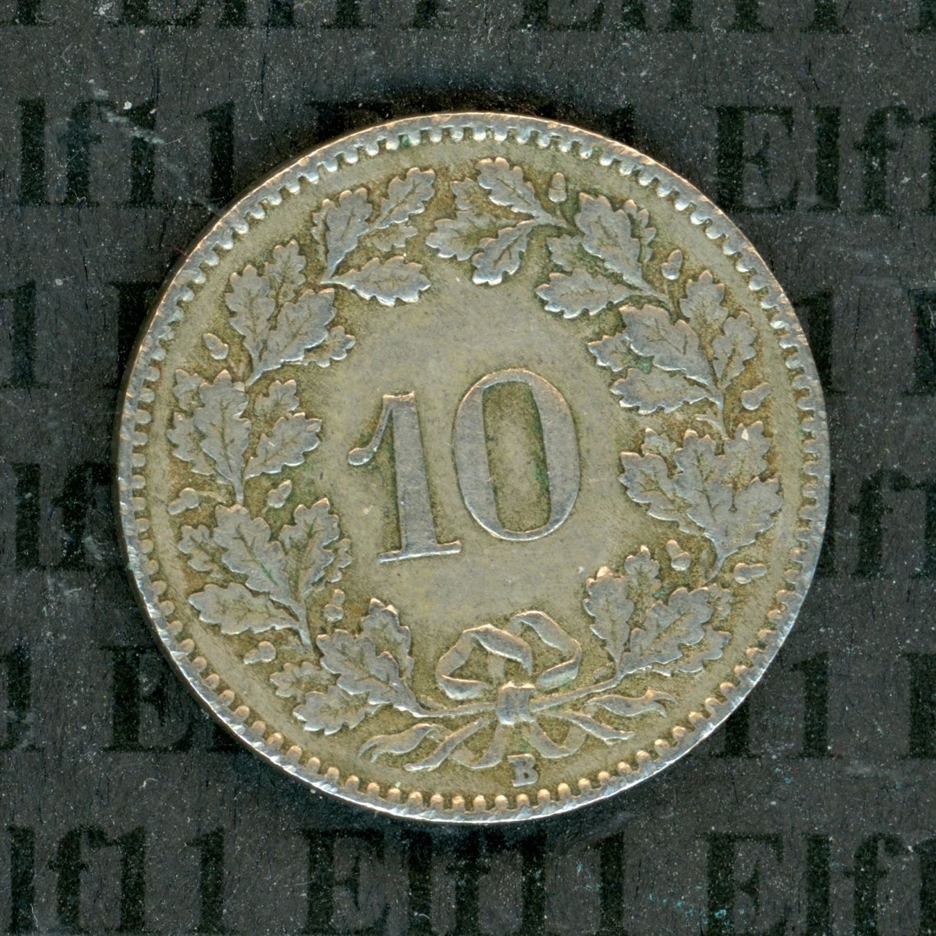 Tutti le monete: CHF___0.10 1925 ss+ 10 Rappen – Usato da Widnau venduto da Elf11 1