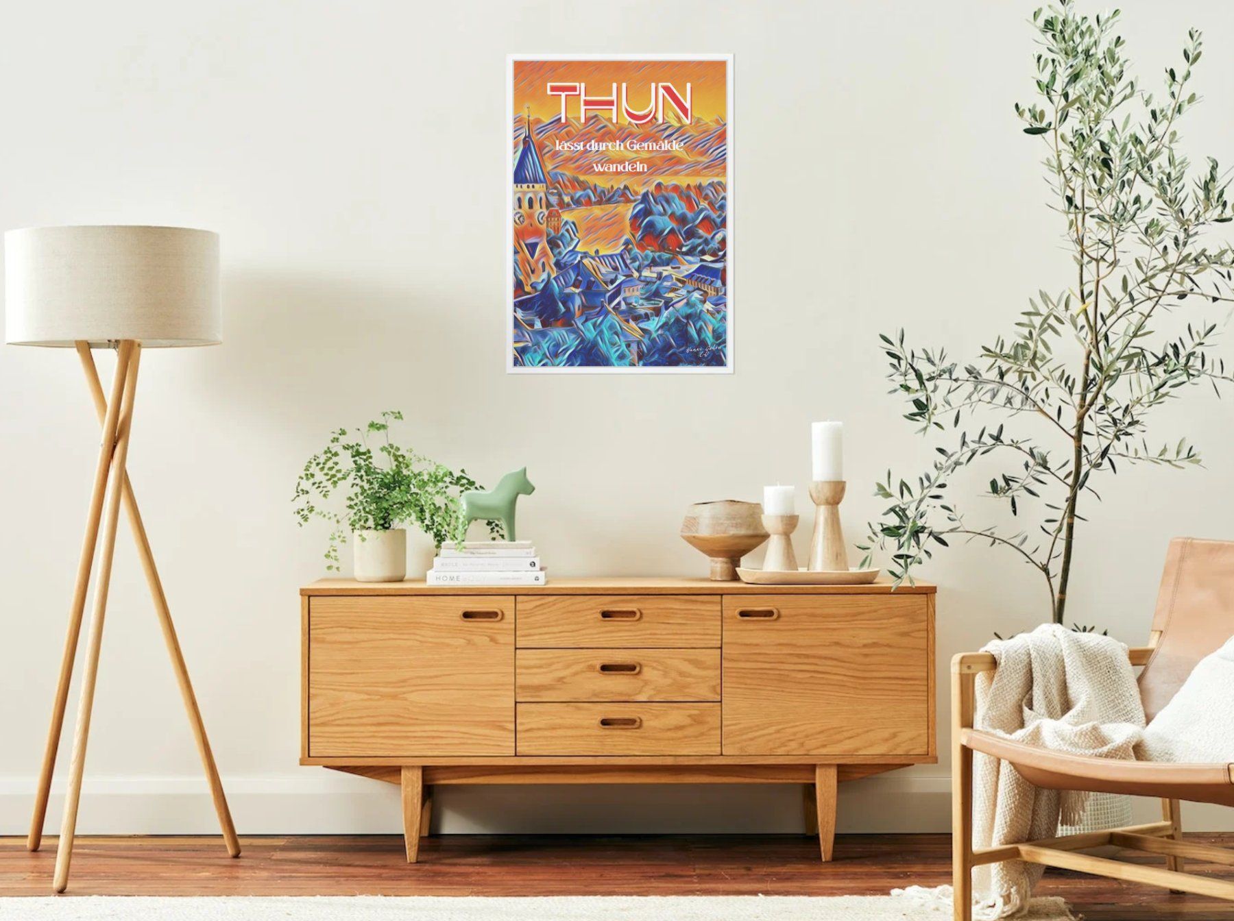 Foto & Immagini: Poster. Alles Liebe, Thun. Schweiz. – Nuovo e nell'imballaggio originale da Zürich venduto da Posterrama 3