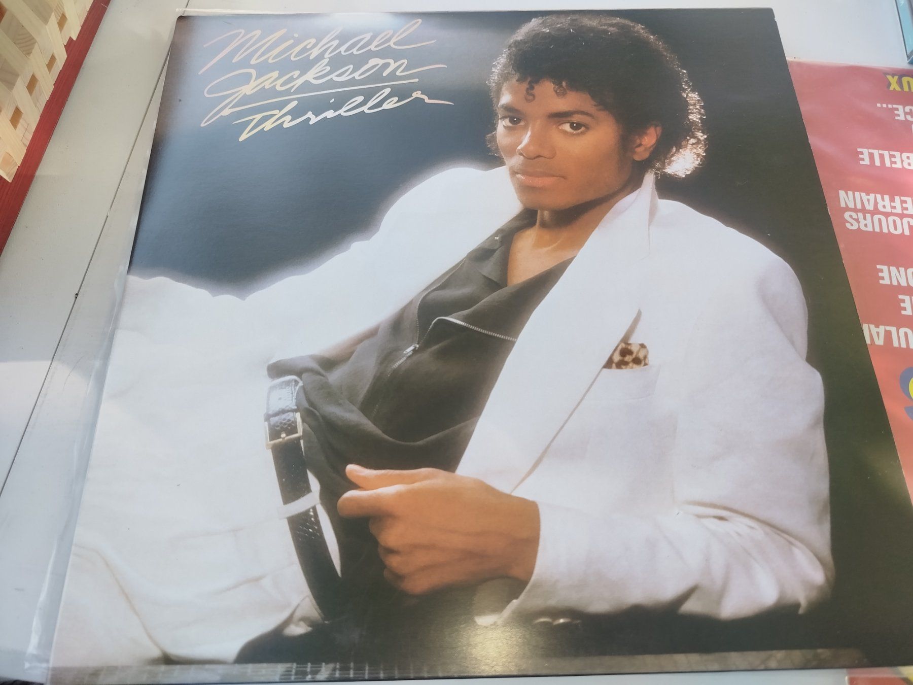 Vinyles: Disque vinyle Michael Jackson Thriller état correct – Neuf avec emballage d'origine à Aigle par m.13