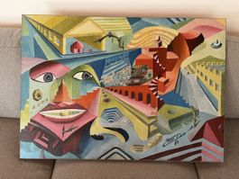Freddy G. Gerber, 1983 - Original Gemälde