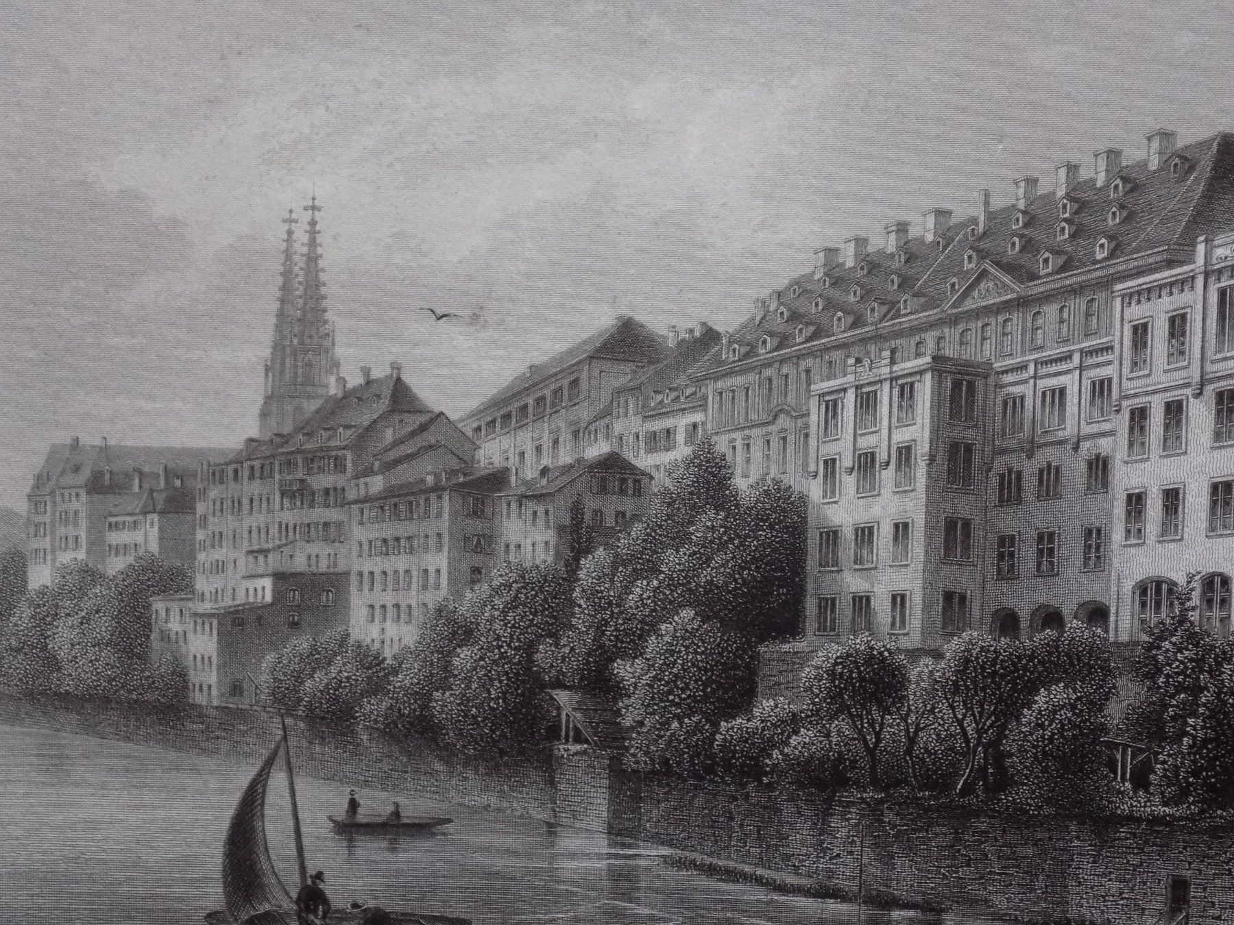 Gravures: Basel Universitätsgebäude – D'occasion à Risch par Rischli15 9