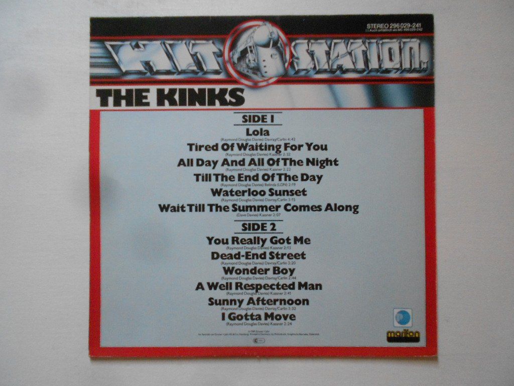 Schallplatten: THE KINKS  -  HIT STATION – Gebraucht aus Bex von Giorgiob 1