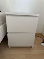 Malm Nachttisch mit 2 Schubladen