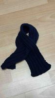 Gestrickter Kinder-Schal dunkelblau (1-3 J)