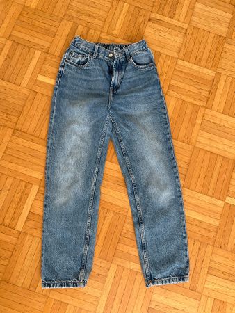 Kinder Jeans Zara blau mit Gummibund guter Zustand