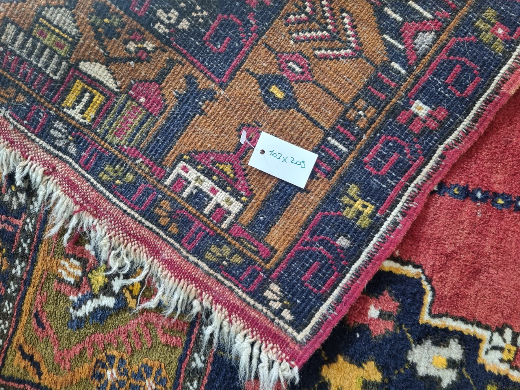 Tappeti: 103×205 Orientteppich Handgeknüpft – Usato da Olten venduto da Mezopotamya 8