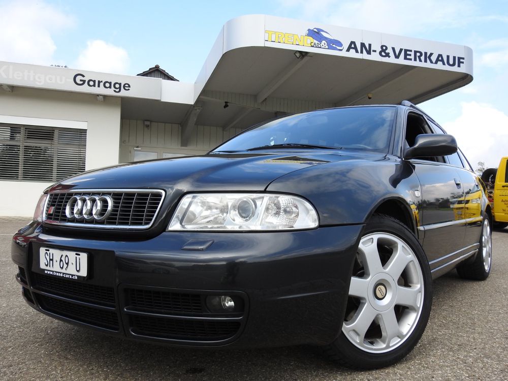 Audi S4 B5 im Original Zustand mit 134'850Km Youngtimer