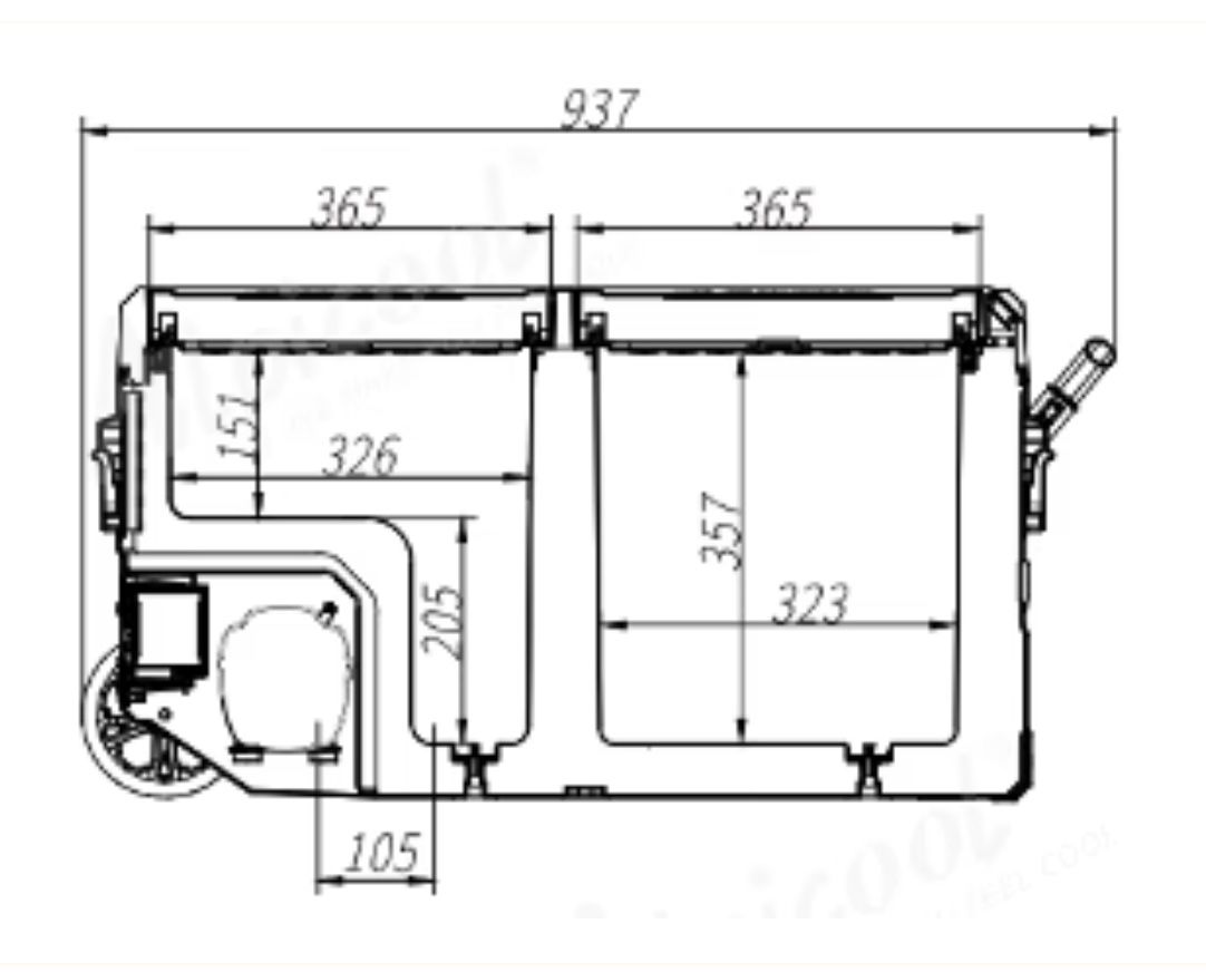 Frigoriferi & Refrigeratori: Kühlbox Kompressor 75 Liter Alpicool TWW75 – Nuovo e nell'imballaggio originale da Sirnach venduto da XELOonlineGmbH 9