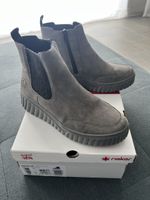 Rieker Stiefeletten, grau, Grösse 38, Top Zustand