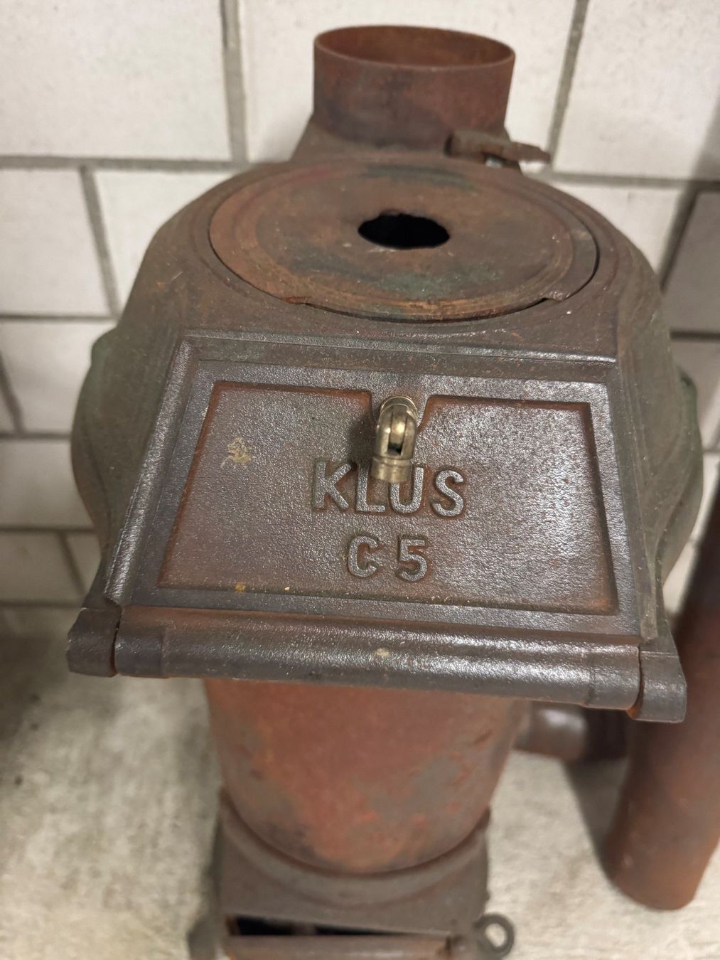Sonstiges antikes Mobiliar: Kanonenofen Klus C5 – Gebraucht aus Bellach von 4211 2
