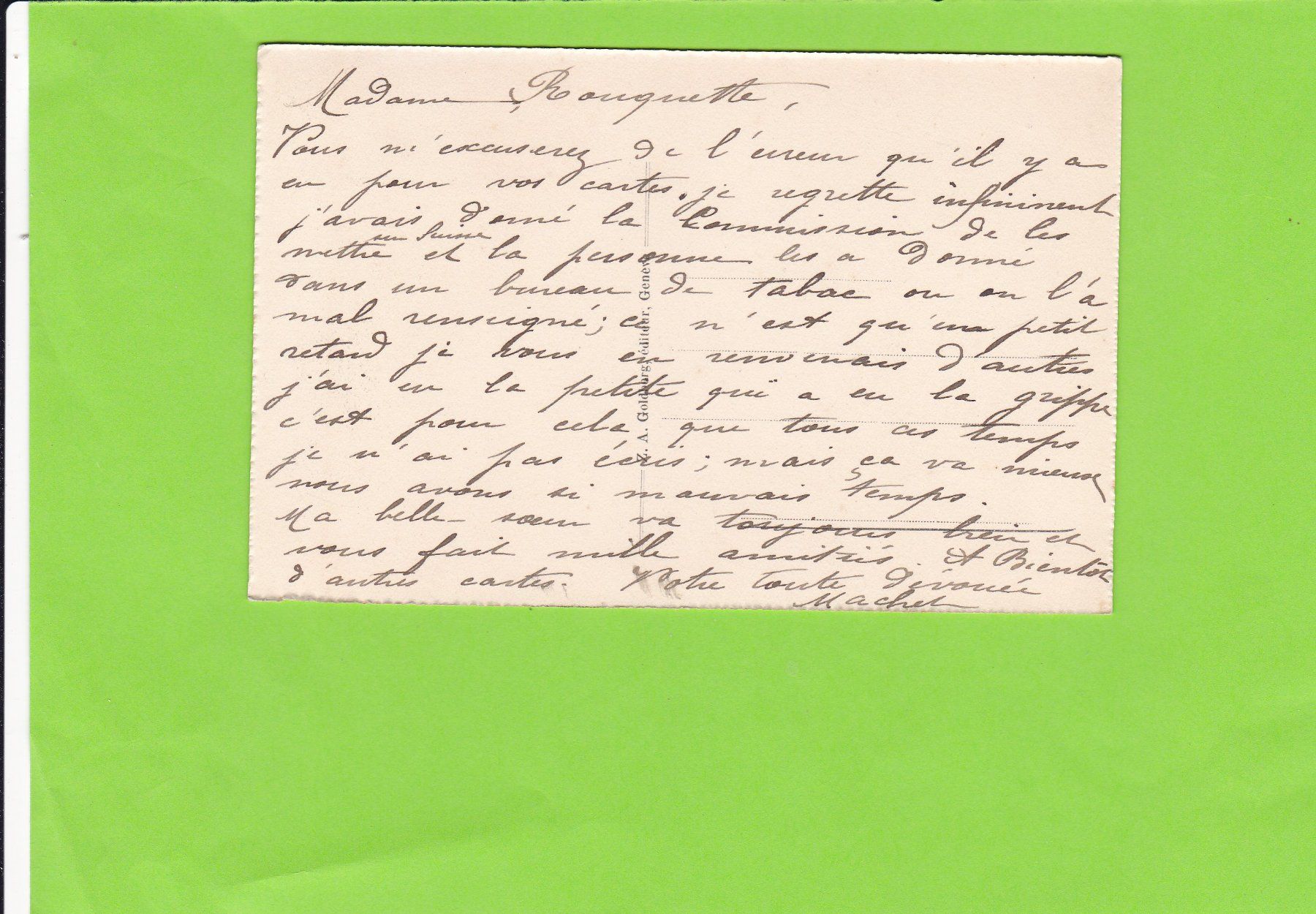 Cartoline postali: Genève-Vue générale – Usato da St. Peterzell venduto da neckertal 1