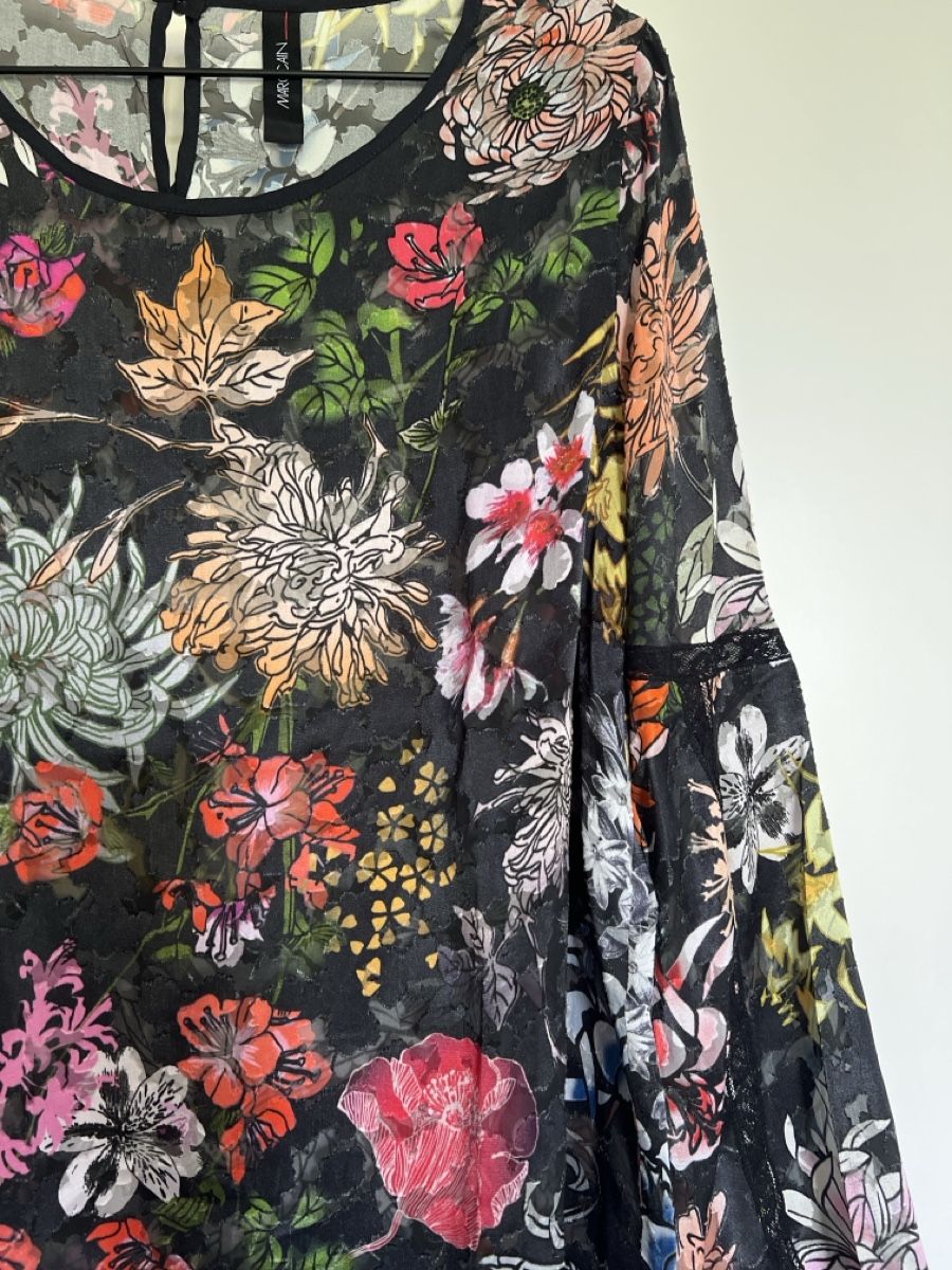 Marc Cain Camicette: MARCCAIN Luxus-Bluse Gr. N3, leicht transparent – Usato da Urtenen-Schönbühl venduto da sab_w22t 3