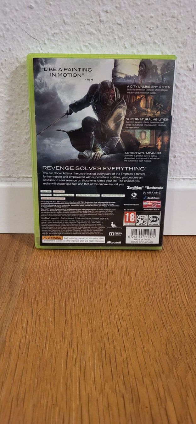 Microsoft Giochi: Xbox 360 - Dishonored – Usato da Münsingen venduto da DigitaleSpielecke 1