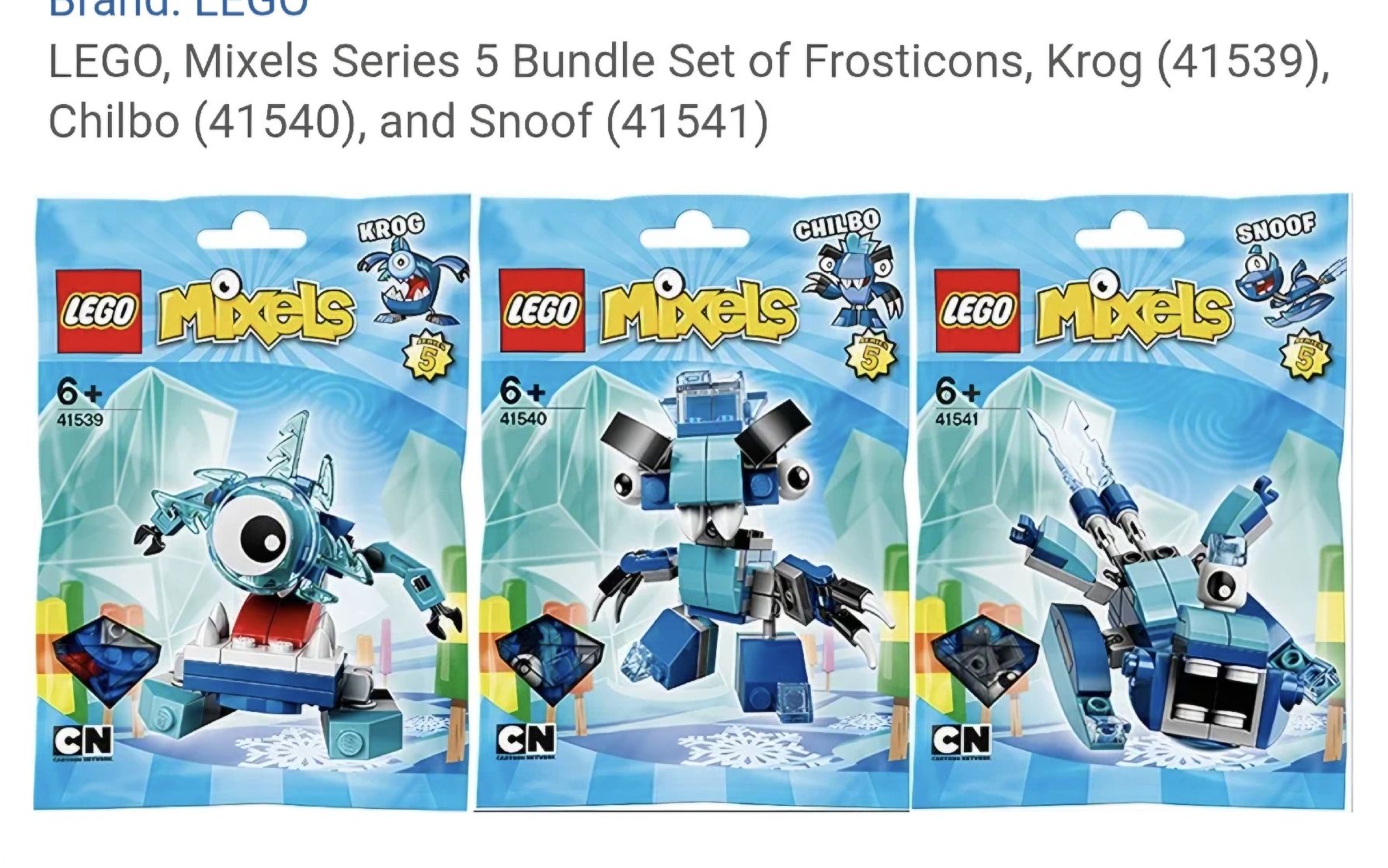 Lego Giocattoli: Lego Mixels (41539, 41540, 41541) – Usato da Bad Ragaz venduto da tschiwo