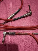 Câbles audio 3x jacks 6.35mm 2x droits 1x coudé