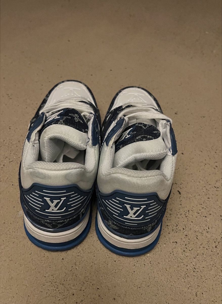 Louis Vuitton Scarpe da uomo: Louis Vuitton Sneaker Trainer blau weiss – Usato da Gossau SG venduto da eor_9jvs 2