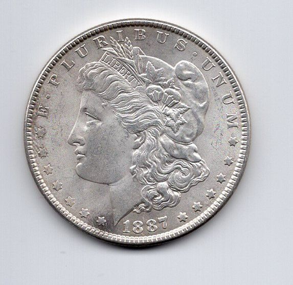 Tutti le monete: (1335) USA, 1 Dollar 1887, top stgl – Usato da Rüthi (Rheintal) venduto da erdnuessli1