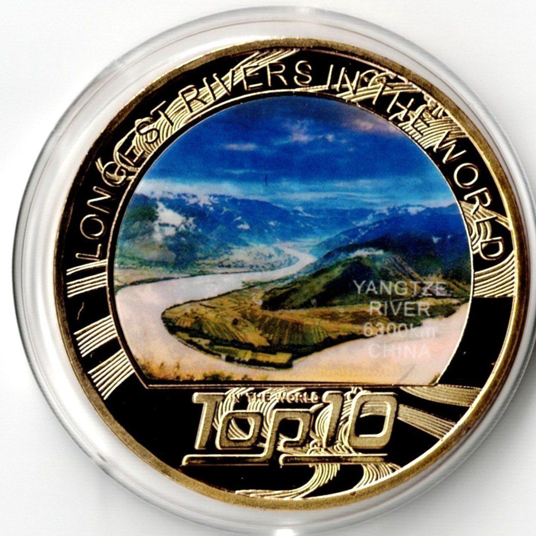 Medaglie: Yangtze River_China_Longest Rivers in The World – Nuovo (secondo la descrizione) da Hombrechtikon venduto da Fraese01 1