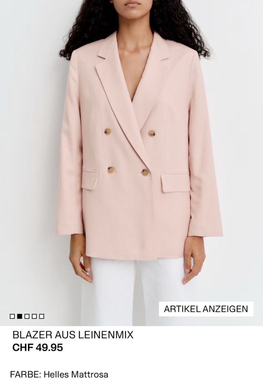 H&M Vestes: Blazer aus Leinenmix – Neuf (Voir description) à Uitikon Waldegg par MGC 3