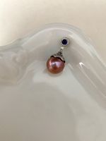 11.7 mm Perlen Anhänger/Süsswasserperlen echte