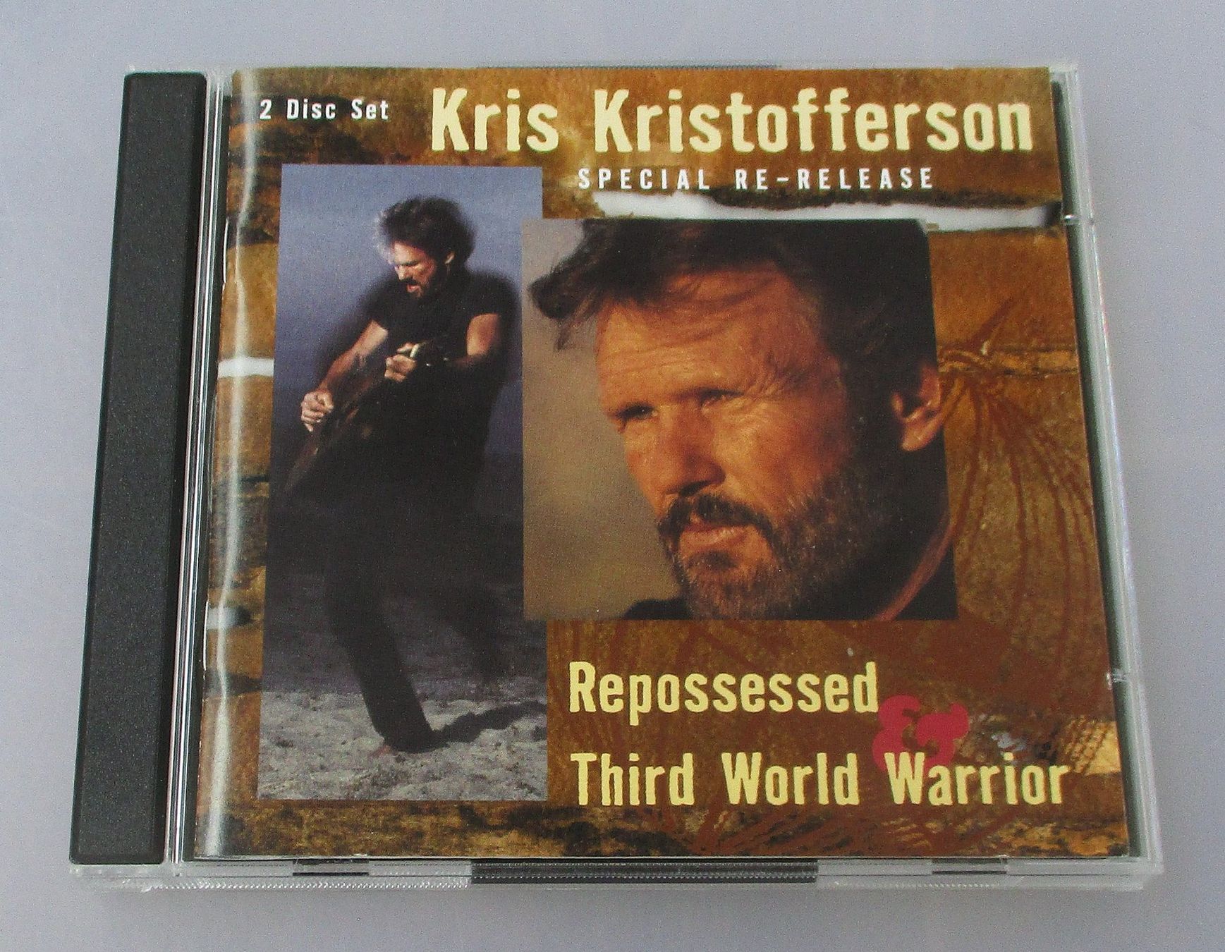 CD: KRIS KRISTOFFERSON - Repossessed & Third World Warrior – Usato da Wattwil venduto da Muriel11