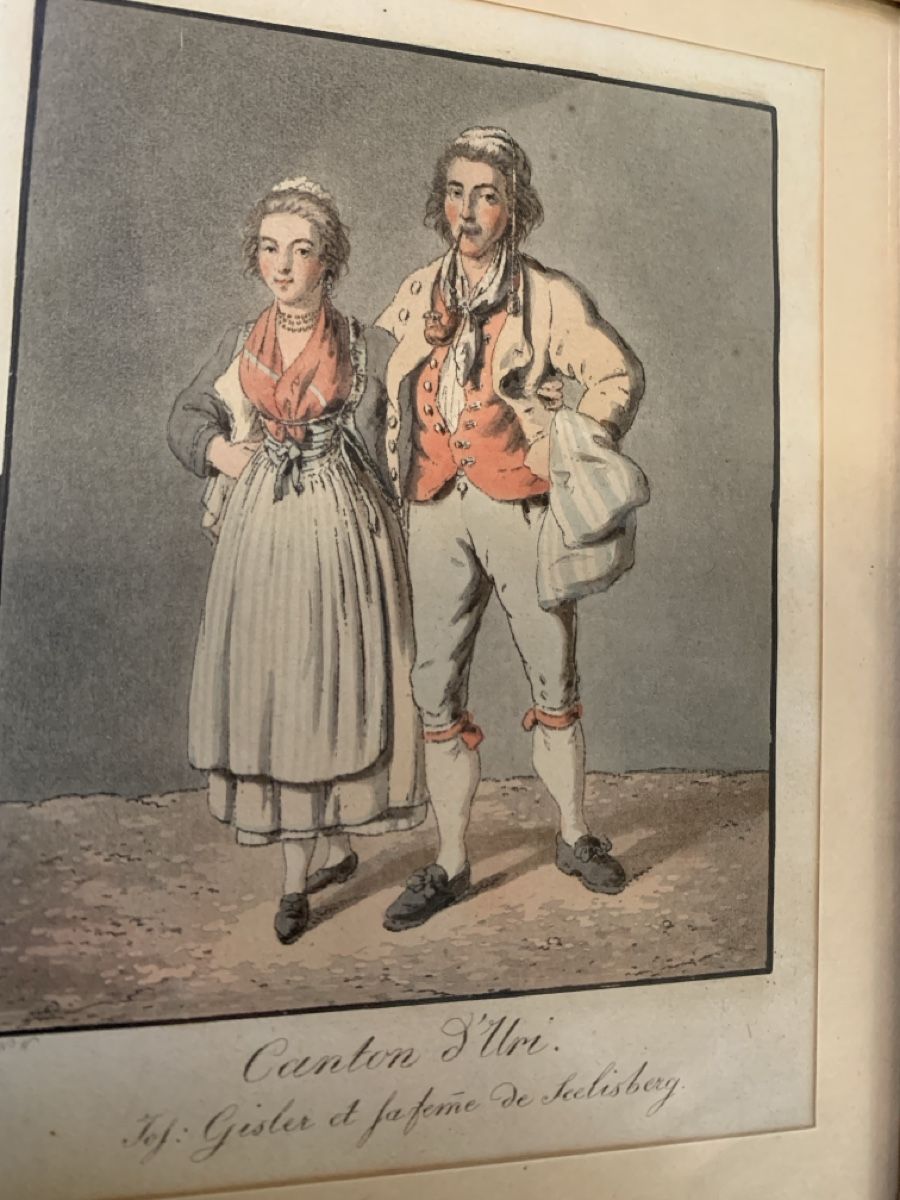 Incisioni: Franz Niklaus König 1765-1832 – Usato da Wolfhalden venduto da SecondAntique 1
